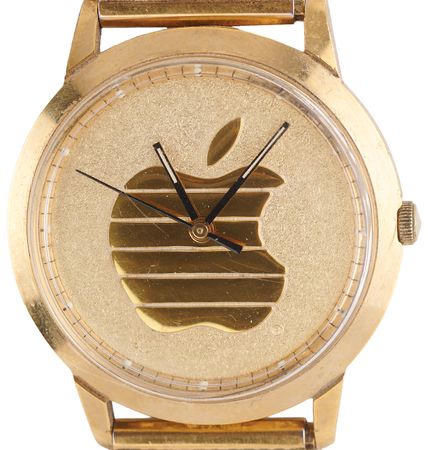 Lot #6132 Apple Computer Vintage Souvenir Watch from the Collection of Rupert 'Robert' Lissner, Creator of AppleWorks - Image 5
