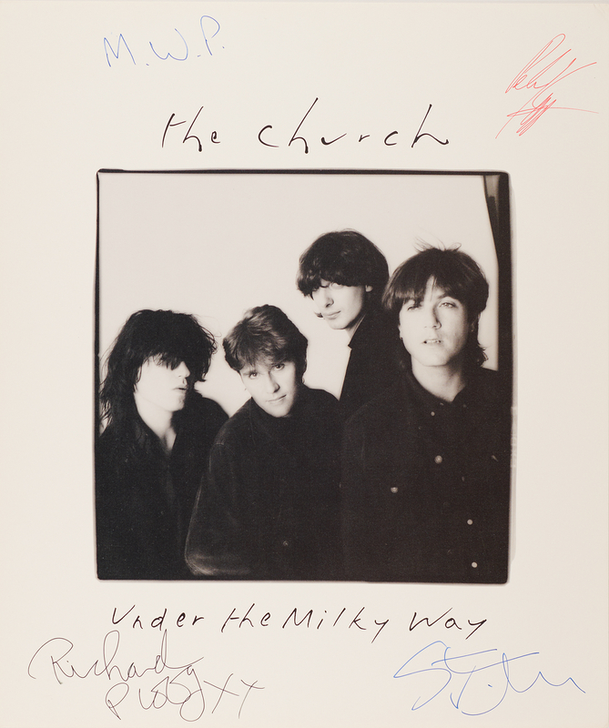 Lot 661 The Church Signed Poster (13.5? x 16?)