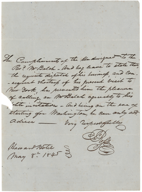 Lot 417 John Ross Autograph Letter Signed