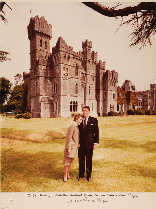Lot 190 Ronald and Nancy Reagan Oversized Signed Photograph