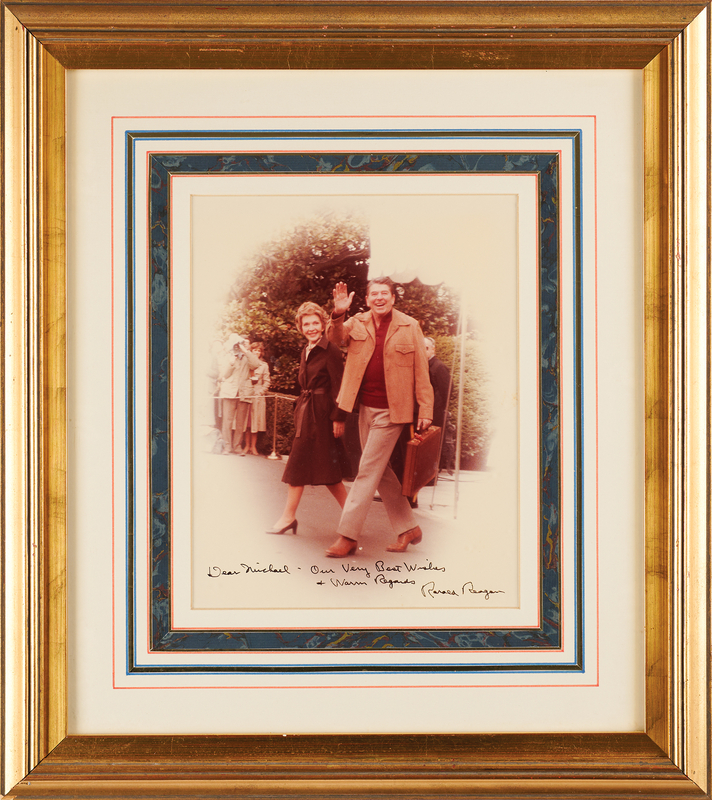 Lot 187 Ronald Reagan Signed Photograph