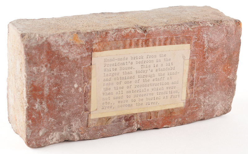 Lot 225 Truman Reconstruction: White House Brick