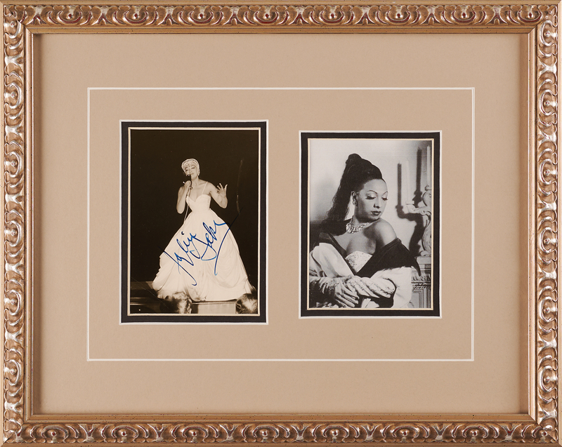 Lot 754 Josephine Baker Signed Photograph