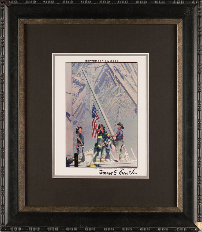 Lot 549 9/11: Thomas E. Franklin Signed Photograph