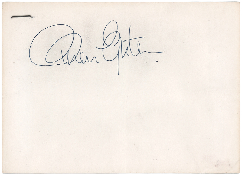 Lot 657 Beatles: Brian Epstein Signature