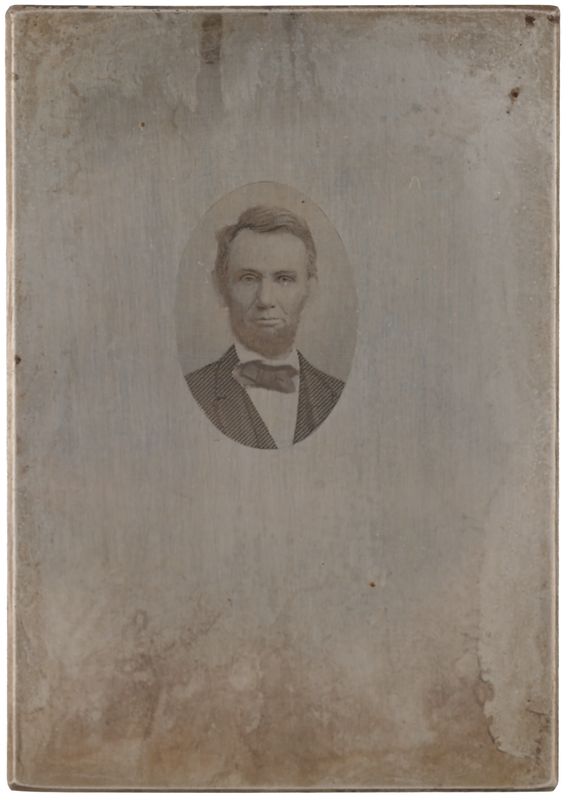 Lot 151 Abraham Lincoln Original Steel Engraving Plate by John Sellers and Sons
