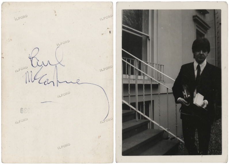 Lot 615 Beatles: Paul McCartney Signed Photograph