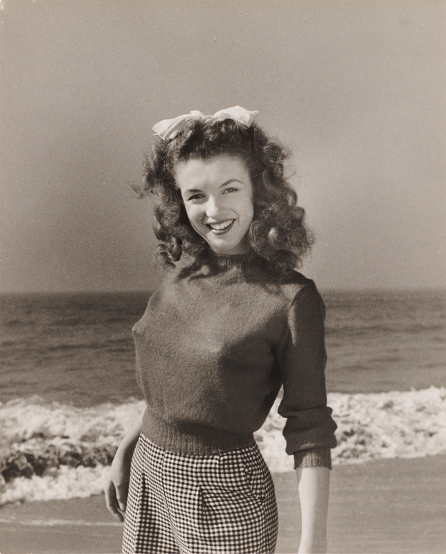 Lot 771 Marilyn Monroe Oversized Original Photograph by Andre de Dienes - PSA Type II