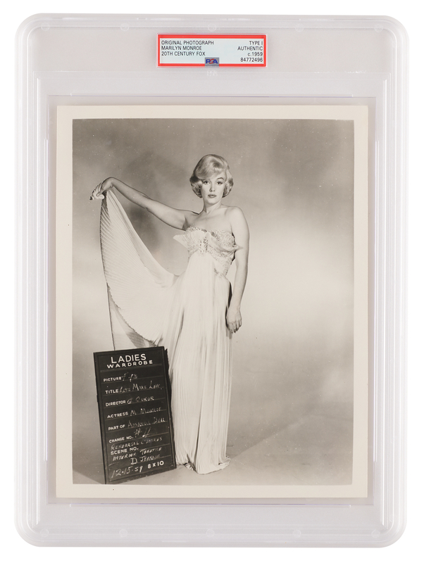Lot 773 Marilyn Monroe Original Photograph - PSA Type I