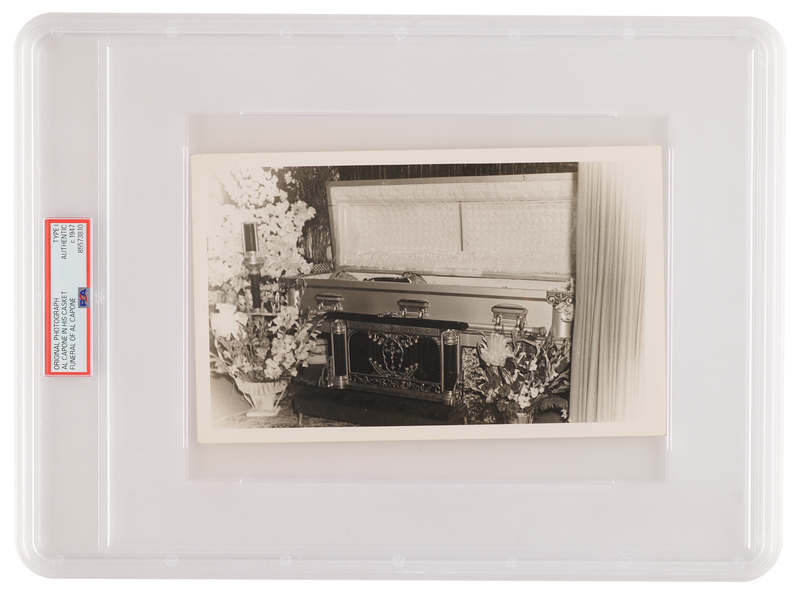 Lot 349 Al Capone Original Photograph - PSA Type I