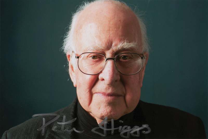 Lot 379 Peter Higgs Signed Photograph