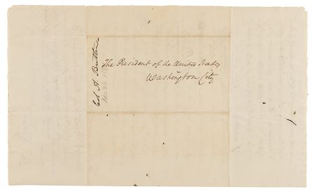 Lot #19 Andrew Jackson Third-Person Autograph Letter Signed as President, Urging the Nomination of a Diplomat to Mexico - Image 5