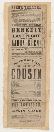 Lot #35 Abraham Lincoln: Ford's Theatre - Image 1