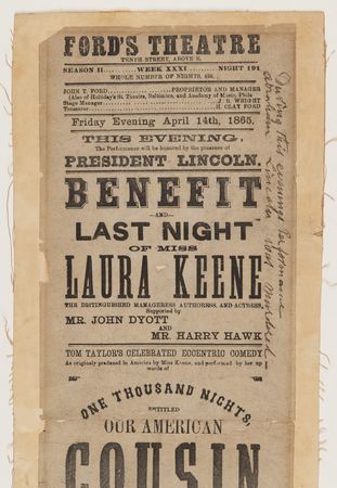 Lot #35 Abraham Lincoln: Ford's Theatre - Image 3