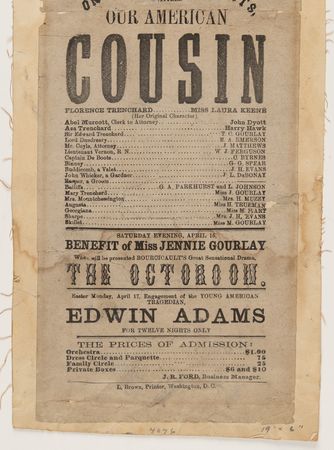 Lot #35 Abraham Lincoln: Ford's Theatre - Image 4