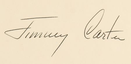 Lot #91 Jimmy Carter Document Signed as President - Image 2