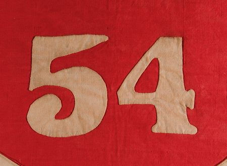 Lot #468 Civil War: Confederate Flag for the 54th Virginia Infantry Regiment (52? x 33?) - Reproduction - Image 2