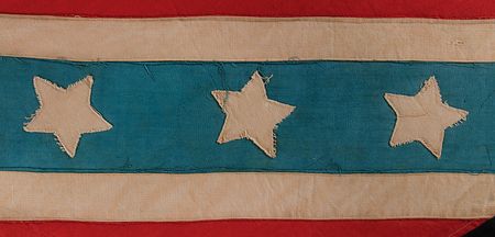 Lot #468 Civil War: Confederate Flag for the 54th Virginia Infantry Regiment (52? x 33?) - Reproduction - Image 5
