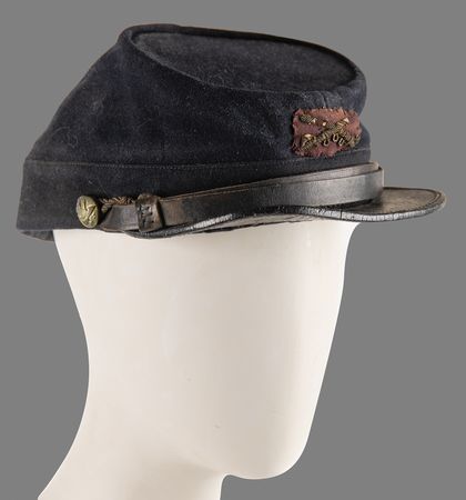 Lot #480 Indian Wars: Cavalry Officer's Kepi - Image 1