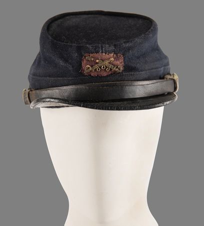 Lot #480 Indian Wars: Cavalry Officer's Kepi - Image 3