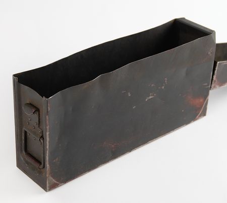 Lot #477 German MG34/42 Ammunition Can and Linked Ammo Belt - Image 2