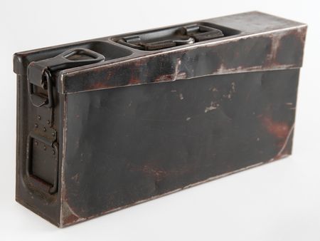 Lot #477 German MG34/42 Ammunition Can and Linked Ammo Belt - Image 3