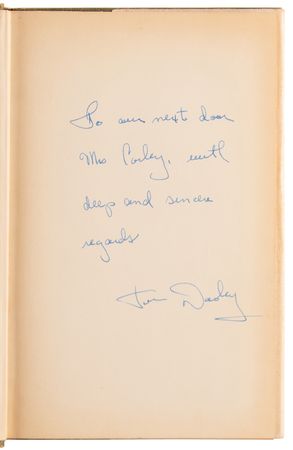 Lot #368 Thomas Anthony Dooley III (3) Signed Books - Image 4
