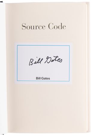 Lot #372 Bill Gates Signed Book - Source Code - Image 4