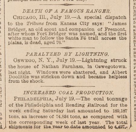 Lot #382 Indian War and Wild West-Era Newspapers and Articles - Image 5