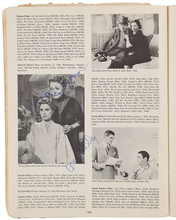 Lot #758 Classic Hollywood Actors and Actresses Multi-Signed (100+) Book - Image 3