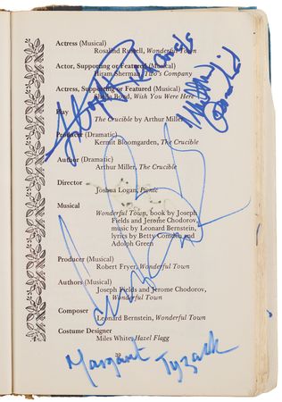 Lot #782 Theatre Actors and Actresses Multi-Signed (300+) Book - Image 2