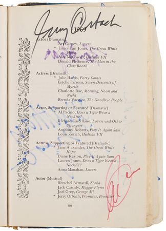 Lot #782 Theatre Actors and Actresses Multi-Signed (300+) Book - Image 3