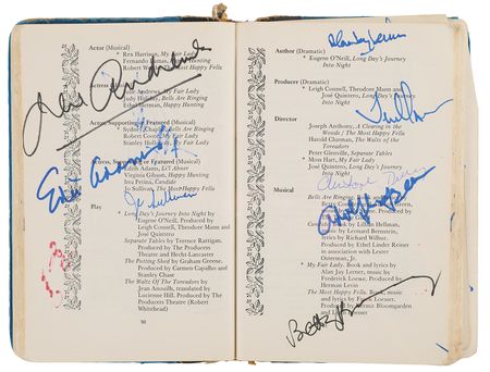 Lot #782 Theatre Actors and Actresses Multi-Signed (300+) Book - Image 4