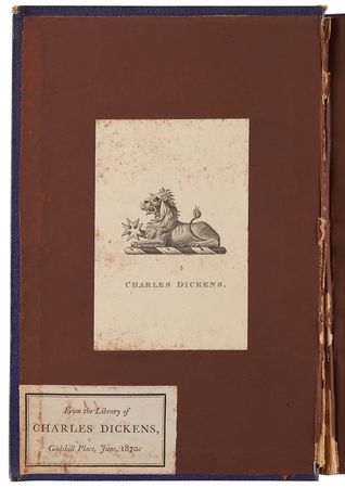 Lot #593 Charles Dickens: Christopher North: A Memoir of John Wilson, Vols. I and II - From the Personal Library of Charles Dickens - Image 2