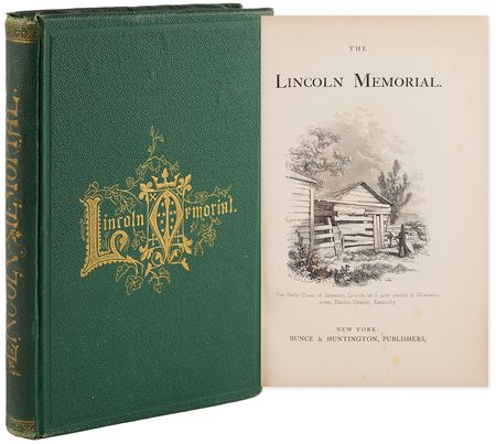 Lot #149 Abraham Lincoln: The Lincoln Memorial: A Record of the Life, Assassination, and Obsequies of the Martyred President (1865) - Image 1
