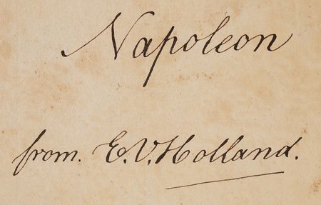 Lot #448 Napoleon's Personally-Owned Book from His Library at St. Helena - L'Art de Vérifier les Dates des Faits Historiques - Image 2