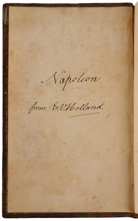 Lot #448 Napoleon's Personally-Owned Book from His Library at St. Helena - L'Art de Vérifier les Dates des Faits Historiques - Image 4