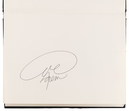 Lot #750 Actors and Actresses (100+) Autograph Book, with Billy Wilder, Mickey Rooney, and George Foreman - Image 2