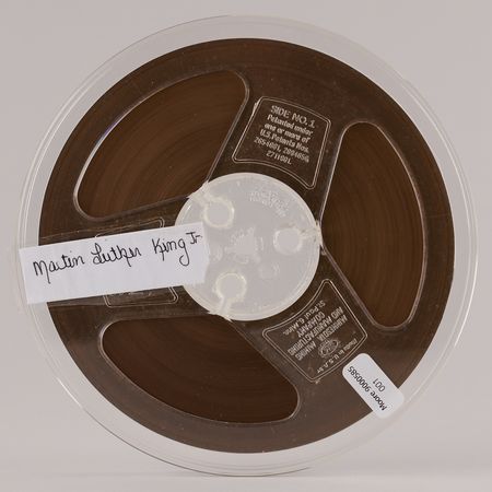 Lot #290 Martin Luther King, Jr. Original Reel-to-Reel Audio Tape of a 1961 Interview on Politics and the Civil Rights Movement: 