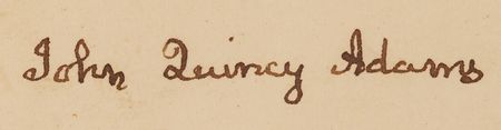 Lot #77 John Quincy Adams and Henry Clay Document Signed - Image 2