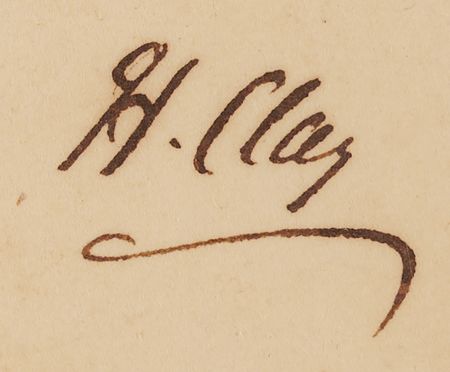 Lot #77 John Quincy Adams and Henry Clay Document Signed - Image 3