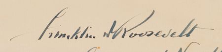 Lot #193 Franklin D. Roosevelt Signature - Image 2