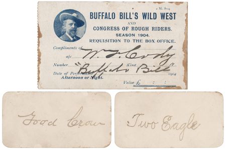 Lot #360 William F. 'Buffalo Bill' Cody Signed