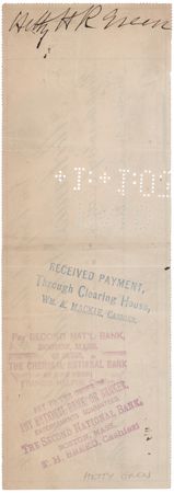 Lot #376 Hetty Green Signed Check - Image 1