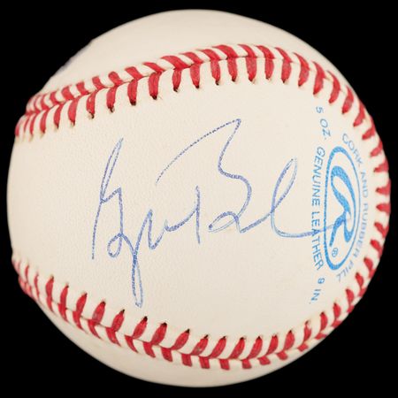 Lot #88 George, George W., and Jeb Bush Signed Baseball - Image 2