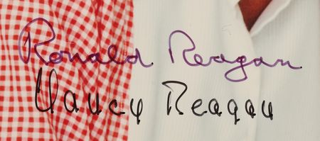 Lot #189 Ronald and Nancy Reagan Oversized Signed Photograph (Ltd. Ed. #38/50) - Image 2