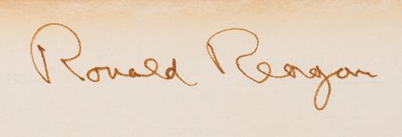 Lot #65 Ronald Reagan, George Bush, and Cabinet Oversized Signed Photograph - Image 3