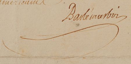 Lot #12 Louisiana Purchase: James Monroe, Robert R. Livingston, and Francois Barbe-Marbois  (2) Documents Signed for the Ratification of the Louisiana Purchase Treaty - Image 3