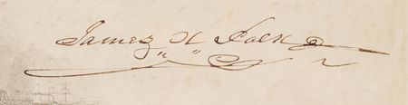 Lot #26 James K. Polk Document Signed as President, Appointing a Professor of Mathematics in the Navy - Image 2