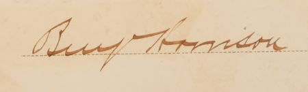 Lot #114 Benjamin Harrison Document Signed as President, Appointing a Postmaster - Image 3